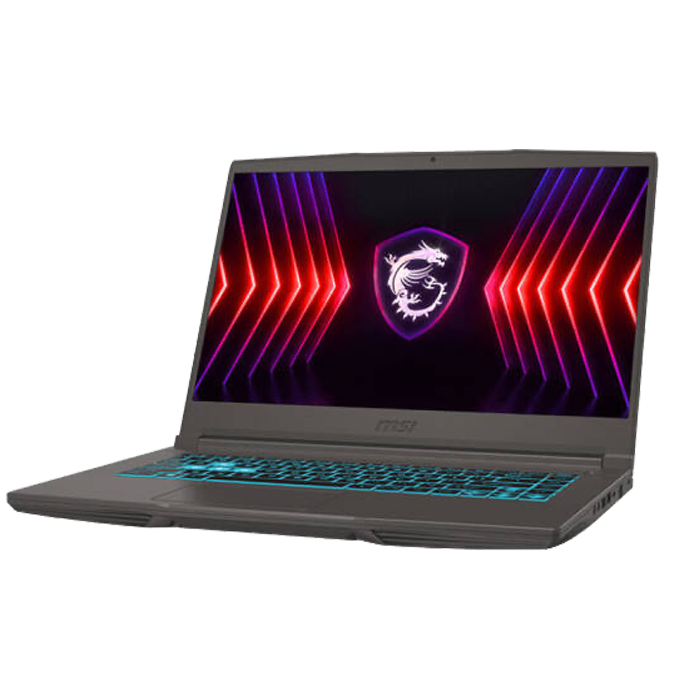 MSI Thin 15 B12VE - Intel Core i5 12450H, Nvidia RTX 4050 6GB GDDR6, 8GB DDR4, 512GB SSD,Dos