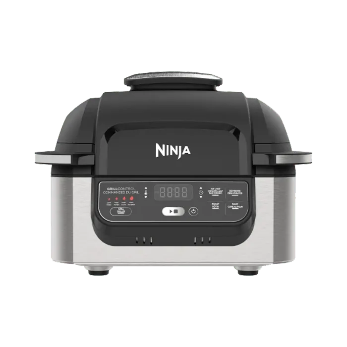 Ninja Foodi 5-in-1 Indoor Grill with Air Fryer Black/ Silver - XPRS