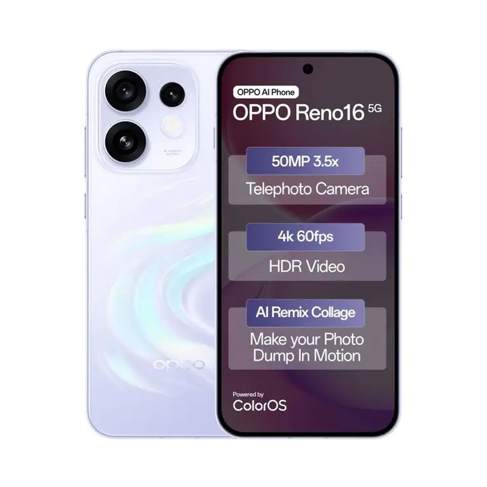 Oppo Reno 16 5G 12GB Ram 256GB Pre-Order