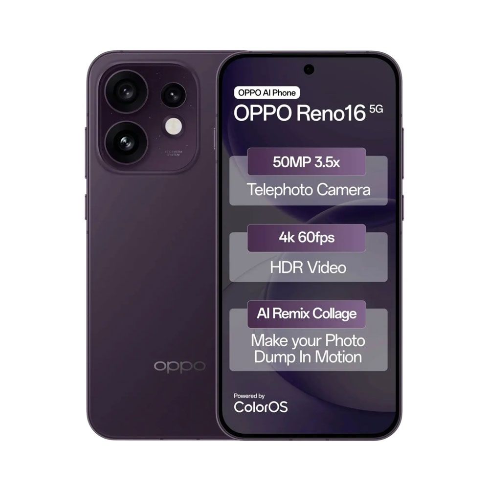 Oppo Reno 16 5G 12GB Ram 256GB Pre-Order