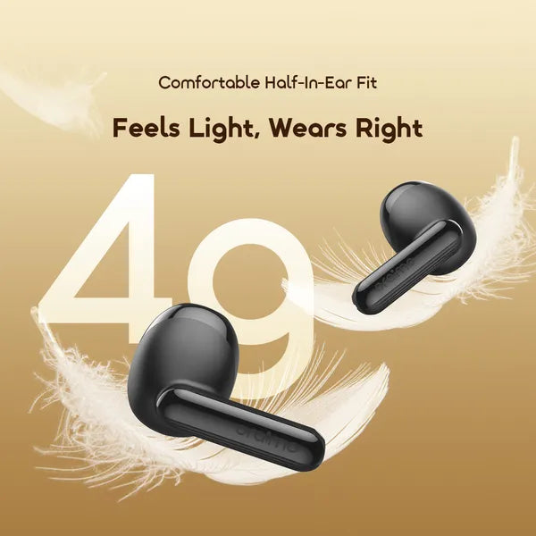 <tc>سماعات أورايمو SpaceBuds Air لاسلكية بالكامل مع 38 ساعة تشغيل وتقنية البحث الذكي</tc>