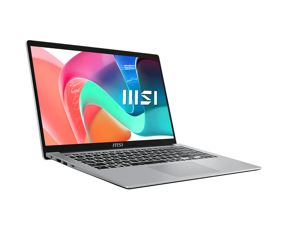 MSI Modern 15 F1MG Intel Core 5-120U 8GB RAM 512GB SSD Intel Graphics 15.6" FHD - DOS