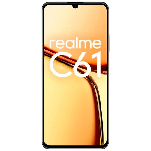 Realme C61 6GB RAM, 256GB, Dark Green - ( ضمان الوكيل )