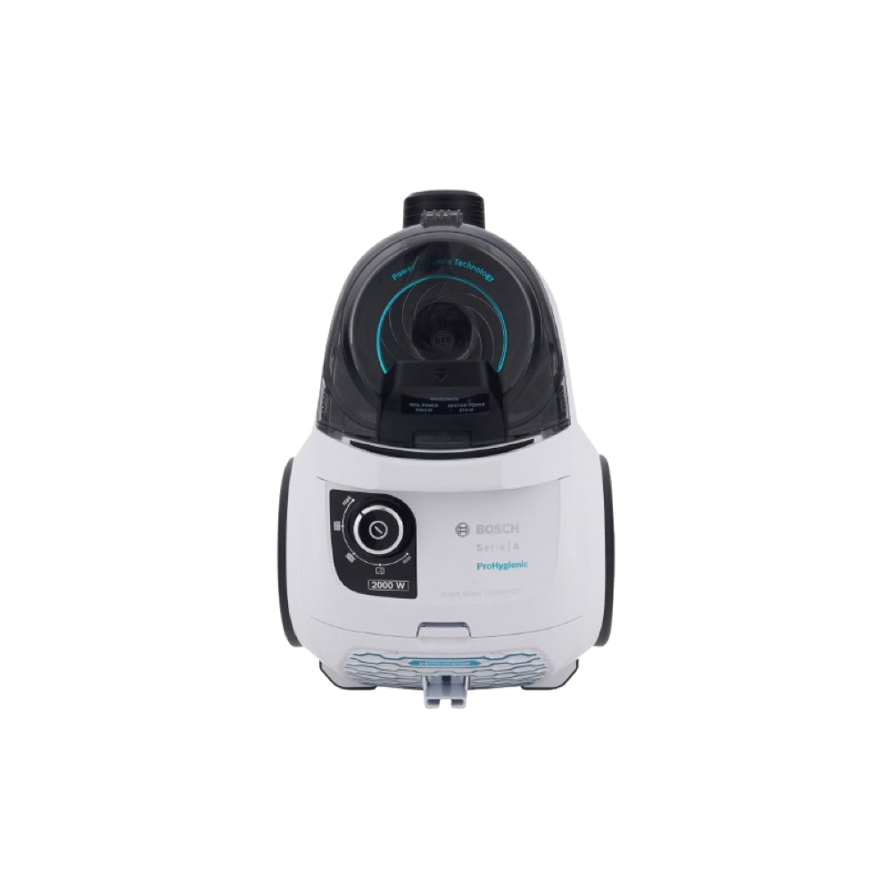 Bosch Series 4 Bagless Vacuum Cleaner, 2000 Watt, White- BGS21WHYG