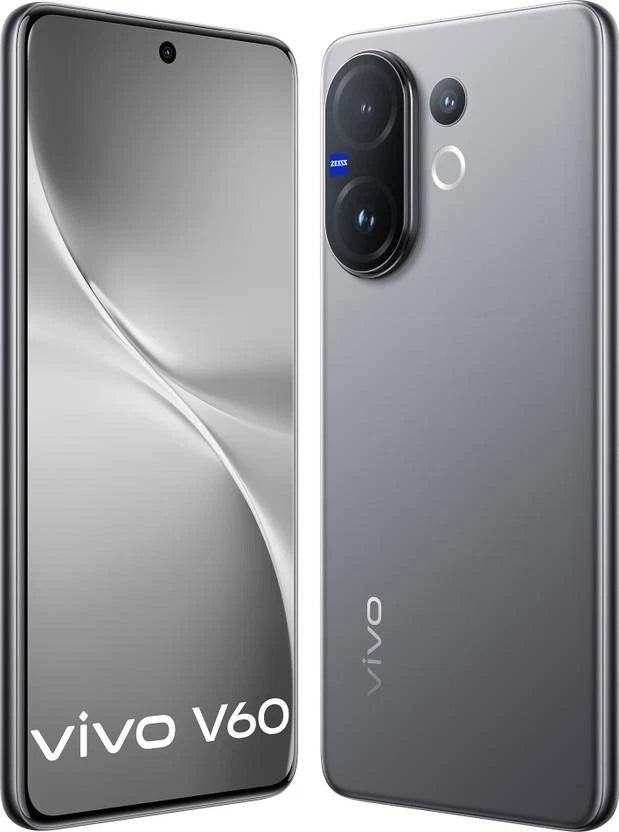 Vivo V60 5G - 12GB Ram - 256GB Storage + Vivo Earbuds TWS Gift (ضمان الوكيل)