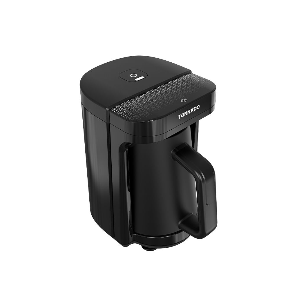 Tornado Automatic Turkish Coffee Maker 330ml - Black - TCME-100-ESBL