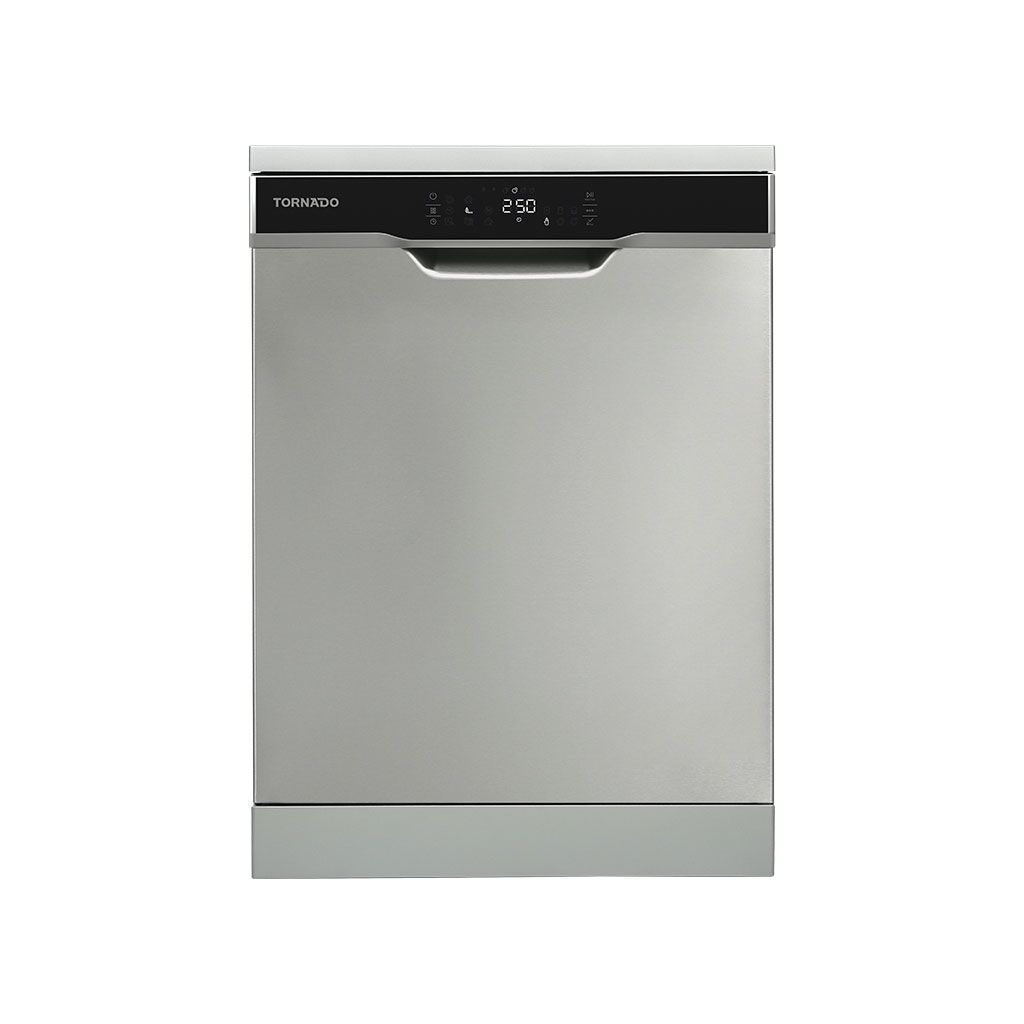TORNADO Dishwasher 12 Person 60 cm Digital 8 Programs Inox TDV-FN128COX