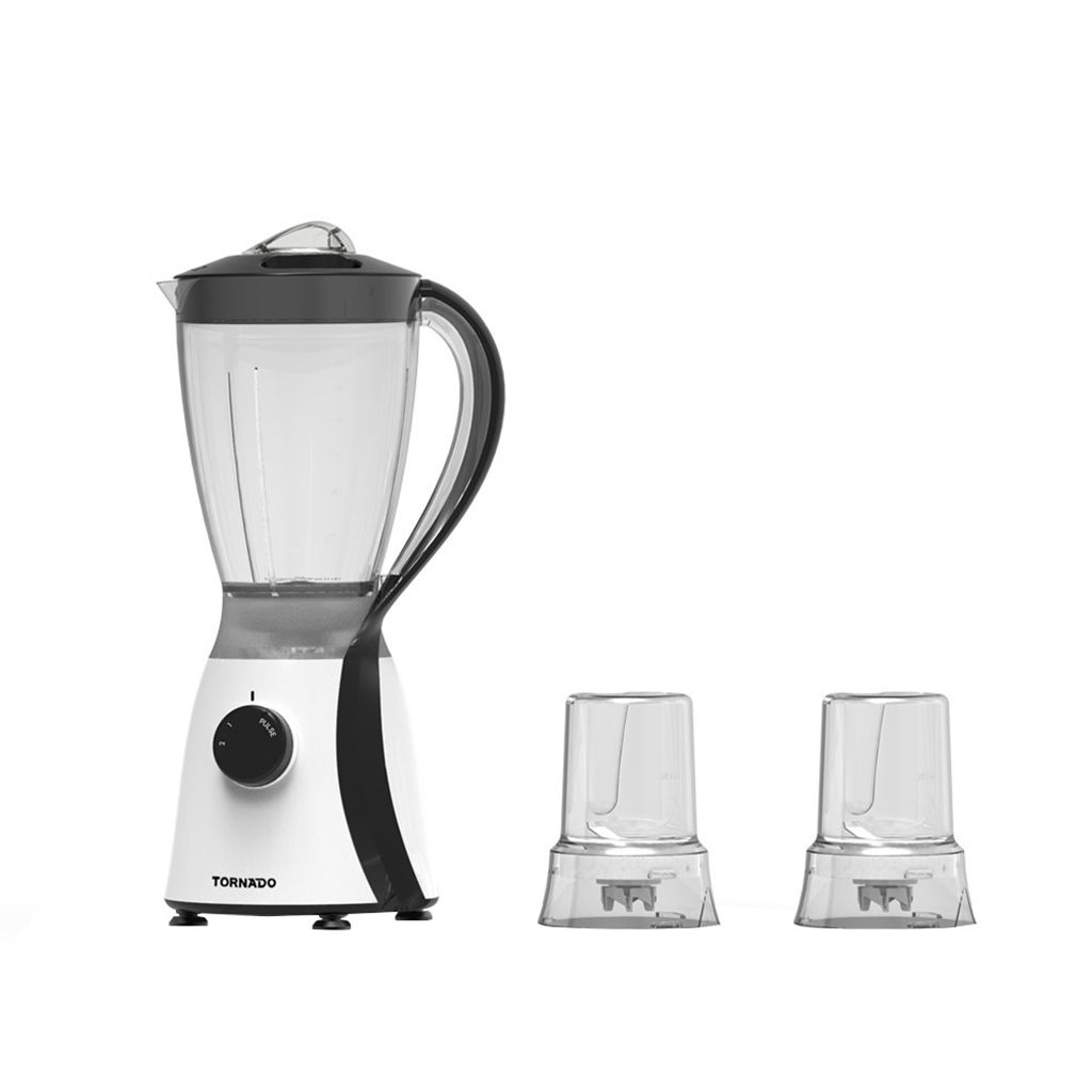 Tornado Electric Blender 600W 1.5Liter 2M -Black - TB-600/2-BLACK