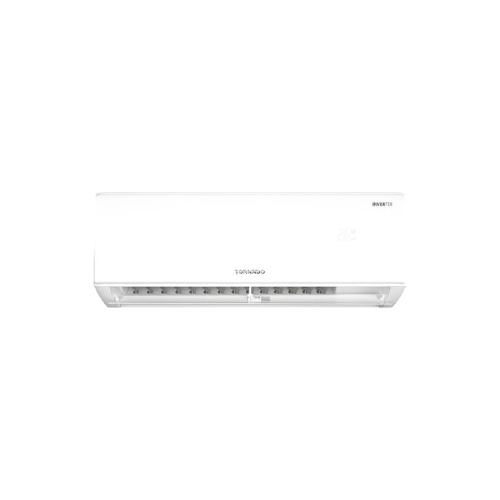 Front view of the Tornado Split Air Conditioner 2.25 HP Cool & Heat Inverter White TY-LX18CHE at XPRS.