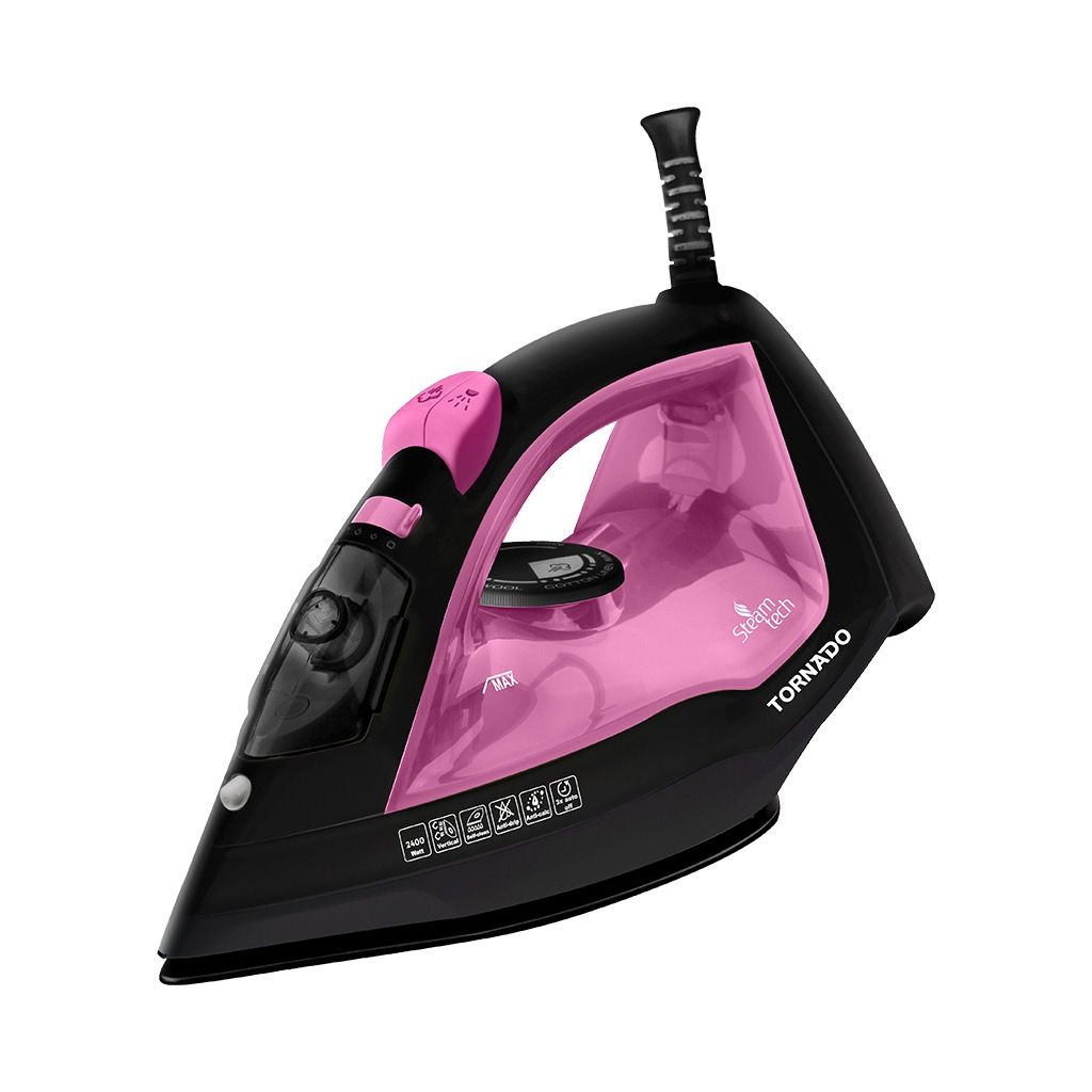 Tornado Steam Iron 2400W Ceramic Soleplate - TST-2400NC