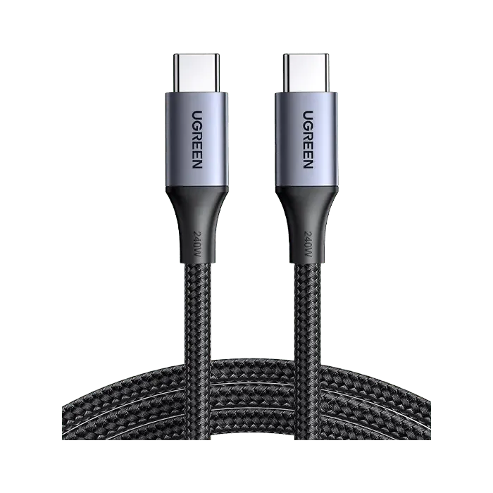 Ugreen USB-C to USB-C PD Fast Charging Cable 240W (2M) - Space Gray - XPRS