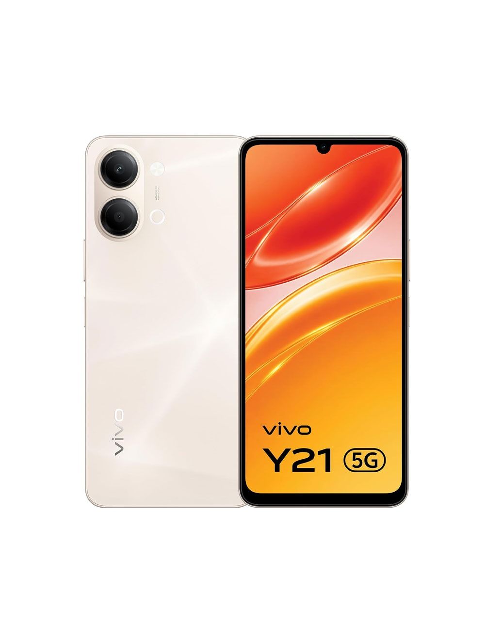 <tc>فيفو Y21 شبكة 5G، ذاكرة عشوائية 4GB، مساحة تخزين 128GB بشريحتين اتصال</tc>