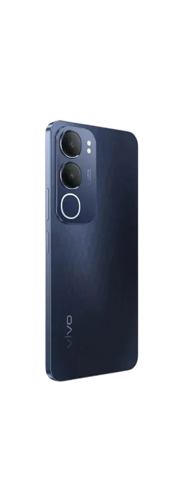 vivo y19s black back side view