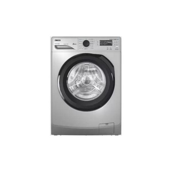 Zanussi Washing Machine 6 KG 1200 RPM With Steam Silver ZWF6240SB5