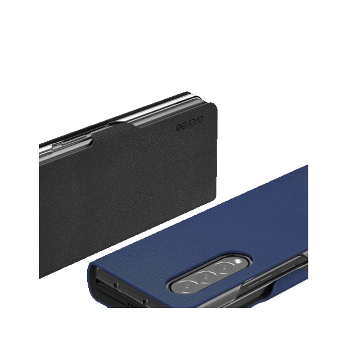 Araree GP-FFF926KDABK Bonnet Samsung Galaxy Z Fold 3 Wallet Stand Case - Black - XPRS