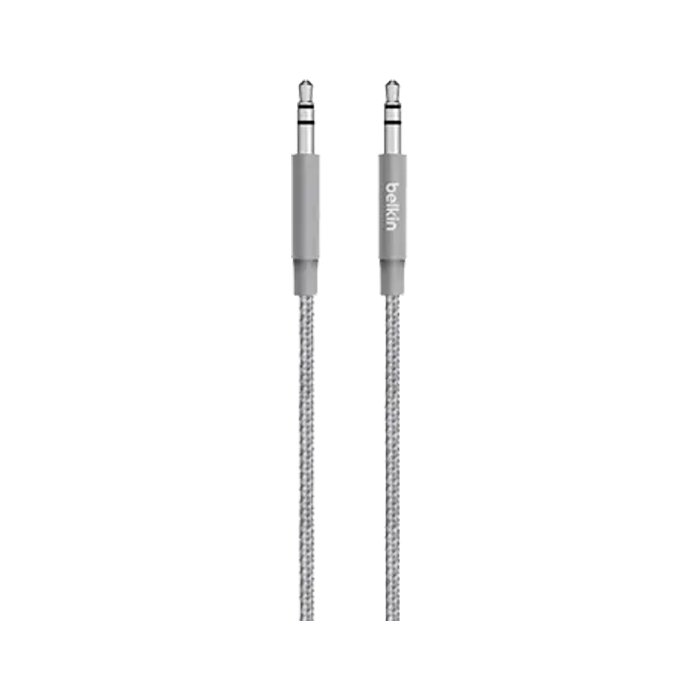 Belkin AV10164BT04 MIXIT Metallic AUX Cable Gray - XPRS