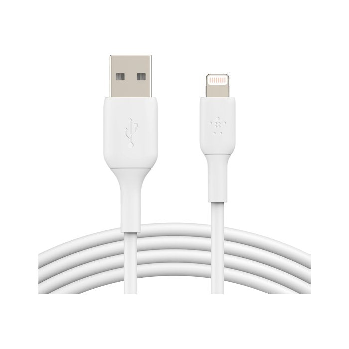 Belkin BoostCharge Lightning to USB-A Cable 3M - White - XPRS