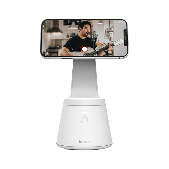 Belkin MMA001BTWH Magnetic Phone Mount with Face Tracking White - XPRS