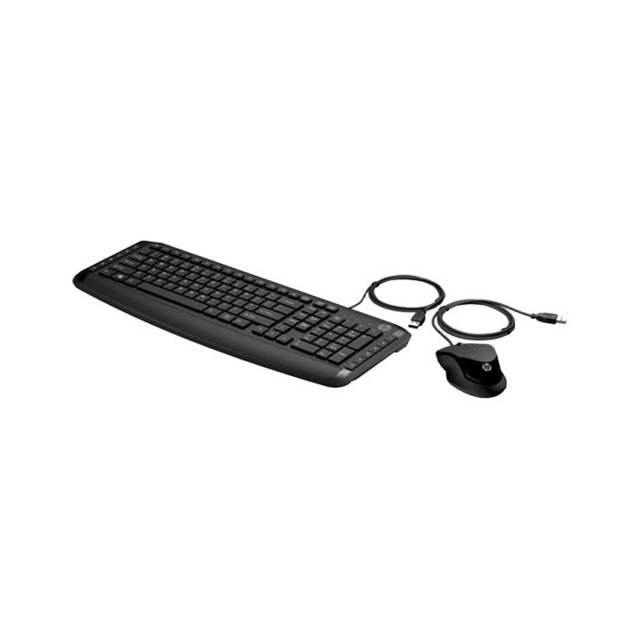 HP Wired Keyboard and Mouse 200 Black - XPRS