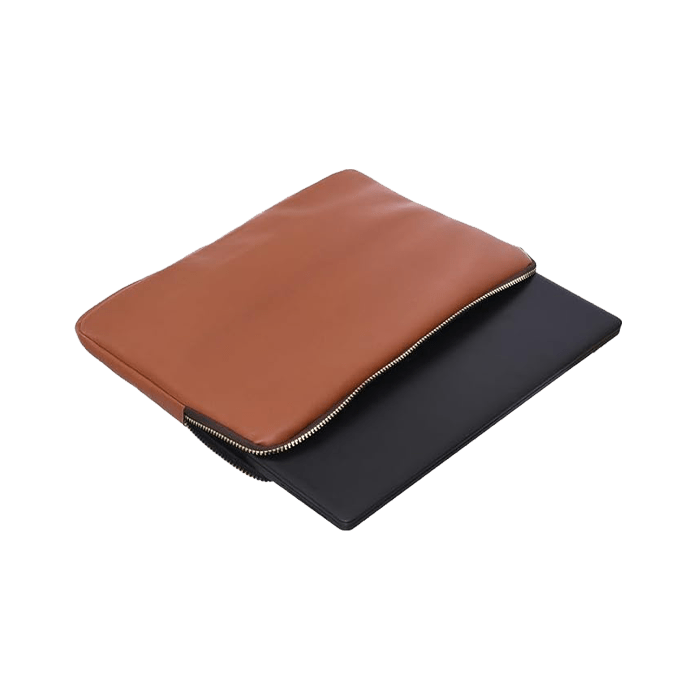 Leather Protective Premium Laptop Handbag Case with Zipper - XPRS