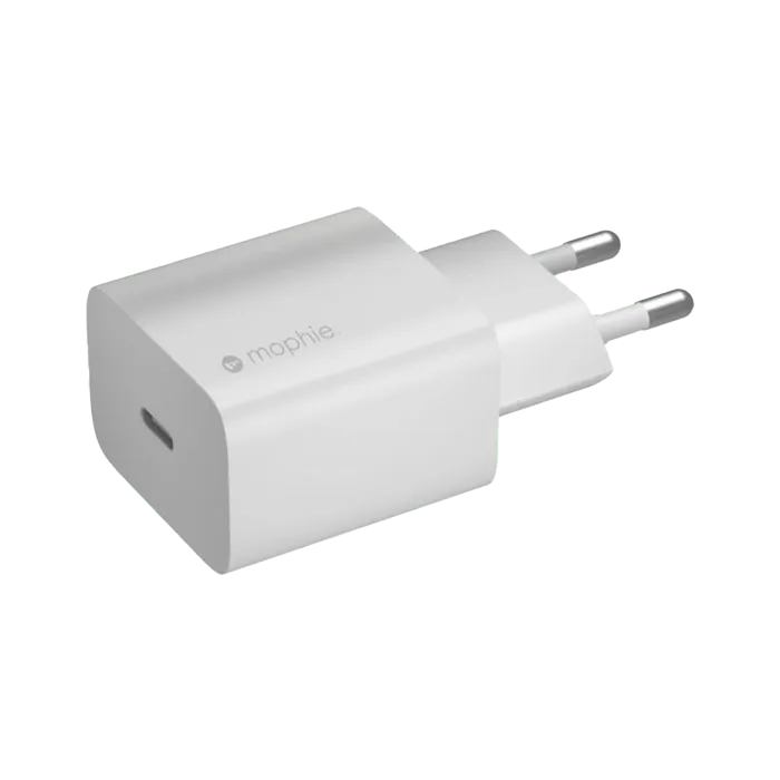 Mophie 20W USB-C PD Wall Adapter EU White - XPRS