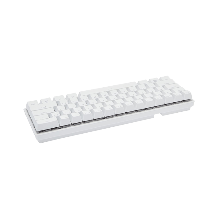Razer HUNTSMAN Mini Gaming Keyboard Mercury Edition (Purple Switch) - XPRS