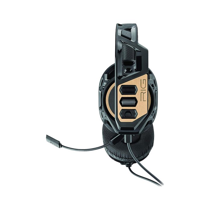 RIG RIG300EA Stereo Gaming Headset for PC,PS4,Xbox one Black Gold - XPRS