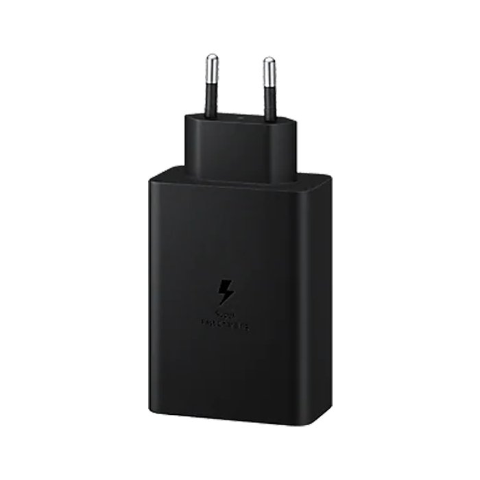 Samsung Power Adapter Trio 65W PD (USB-C X2, USB-A) - Black - XPRS