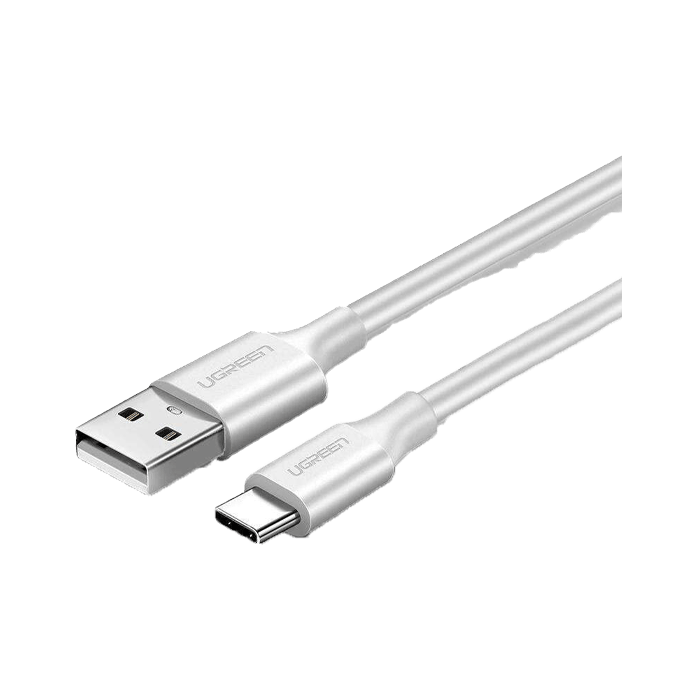 Ugreen USB-A 2.0 to USB-C Fast Charging Cable (1M) - White - XPRS