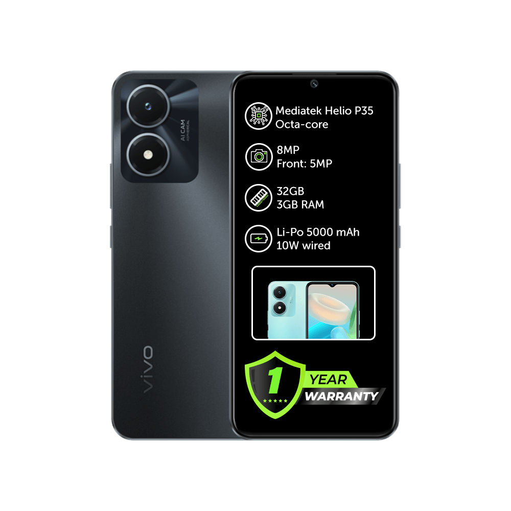 Vivo Y02S 3GB 32GB (1 Year Warranty) - XPRS